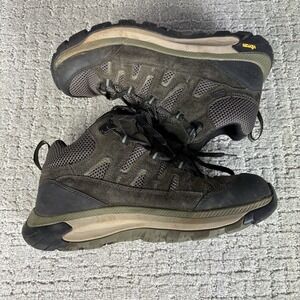 Ascend Mojave Waterproof Hiking Boots Mens 9 Brown Leather Vibram Sole eVent